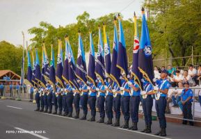 Desfile Policial “Unidad, Fuerza y Victorias” en la Avenida de Bolívar a Chávez