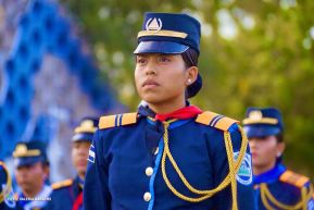 Desfile Policial “Unidad, Fuerza y Victorias” en la Avenida de Bolívar a Chávez