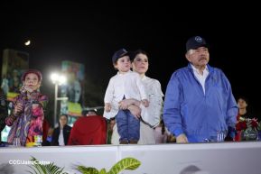 Desfile Policial “Unidad, Fuerza y Victorias” en la Avenida de Bolívar a Chávez