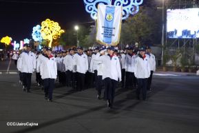 Desfile Policial “Unidad, Fuerza y Victorias” en la Avenida de Bolívar a Chávez