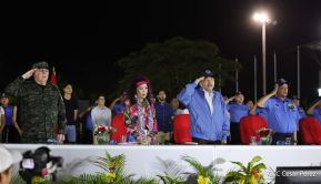 Desfile Policial “Unidad, Fuerza y Victorias” en la Avenida de Bolívar a Chávez