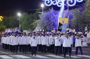 Desfile Policial “Unidad, Fuerza y Victorias” en la Avenida de Bolívar a Chávez