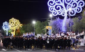 Desfile Policial “Unidad, Fuerza y Victorias” en la Avenida de Bolívar a Chávez