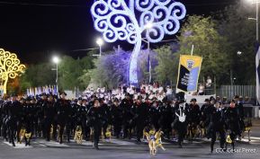 Desfile Policial “Unidad, Fuerza y Victorias” en la Avenida de Bolívar a Chávez