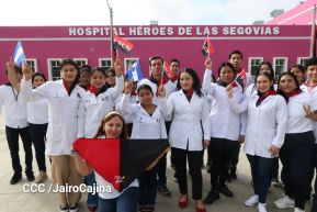 Entrega del nuevo Hospital Héroes de las Segovias en Ocotal