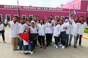 Entrega del nuevo Hospital Héroes de las Segovias en Ocotal