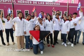 Entrega del nuevo Hospital Héroes de las Segovias en Ocotal