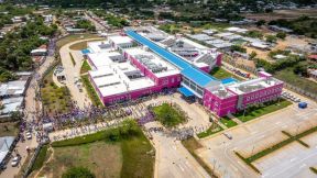 Entrega del nuevo Hospital Héroes de las Segovias en Ocotal