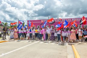 Entrega del nuevo Hospital Héroes de las Segovias en Ocotal