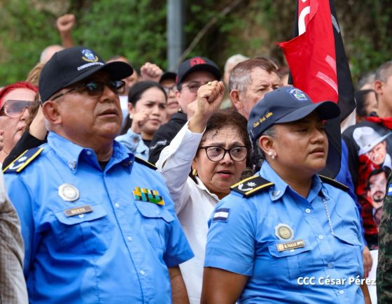 Conmemoración del 48 aniversario de la Gesta Heroica de San Fabián en Ocotal, Nueva Segovia 