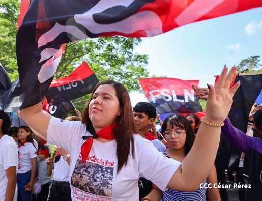 Conmemoración del 48 aniversario de la Gesta Heroica de San Fabián en Ocotal, Nueva Segovia 
