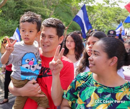 Conmemoración del 48 aniversario de la Gesta Heroica de San Fabián en Ocotal, Nueva Segovia 
