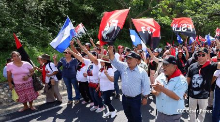 Conmemoración del 48 aniversario de la Gesta Heroica de San Fabián en Ocotal, Nueva Segovia 