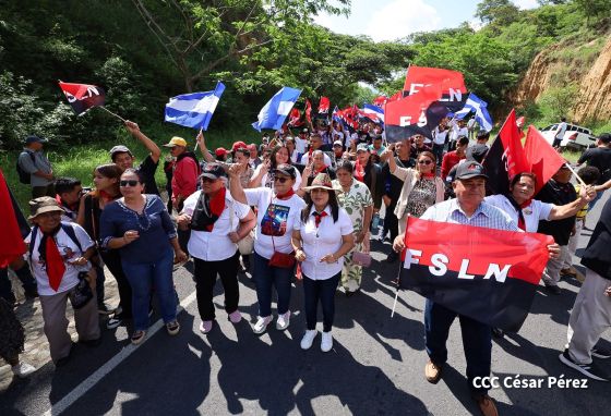 Conmemoración del 48 aniversario de la Gesta Heroica de San Fabián en Ocotal, Nueva Segovia 