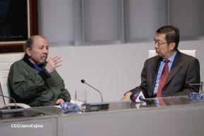 Copresidentes de Nicaragua despiden al Embajador de la República Popular China, Compañero Chen Xi