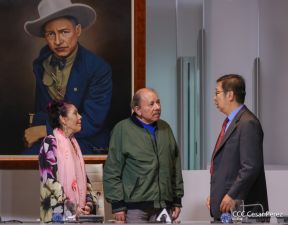 Copresidentes de Nicaragua despiden al Embajador de la República Popular China, Compañero Chen Xi