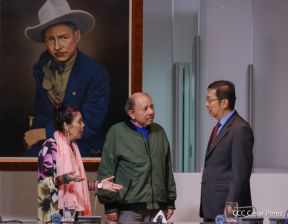 Copresidentes de Nicaragua despiden al Embajador de la República Popular China, Compañero Chen Xi