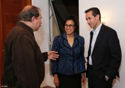 Presidente Daniel Ortega se reúne con Gerente-Directora del BM