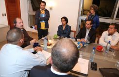 Presidente Daniel Ortega se reúne con Gerente-Directora del BM