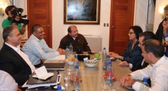 Presidente Daniel Ortega se reúne con Gerente-Directora del BM