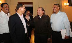 Presidente Daniel Ortega se reúne con Gerente-Directora del BM