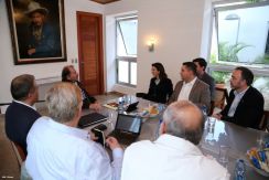 Presidente Daniel se reunió con vicepresidenta de la Cámara de Comercio de Estados Unidos