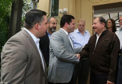 Presidente Daniel se reunió con vicepresidenta de la Cámara de Comercio de Estados Unidos