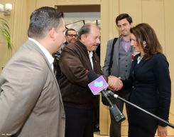 Presidente Daniel se reunió con vicepresidenta de la Cámara de Comercio de Estados Unidos