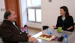 Presidente Daniel se reunió con vicepresidenta de la Cámara de Comercio de Estados Unidos