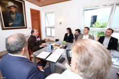 Presidente Daniel se reunió con vicepresidenta de la Cámara de Comercio de Estados Unidos