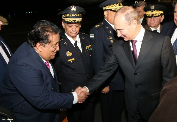 Presidente Putin realiza histórica visita a Nicaragua