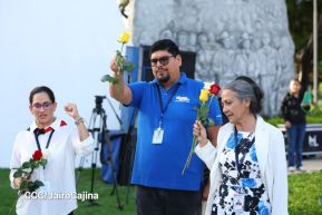 Conmemoración al Comandante Carlos Fonseca reúne a Juventud Sandinista y servidores públicos