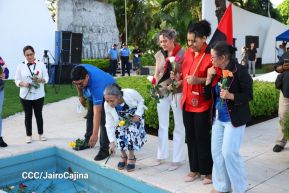 Conmemoración al Comandante Carlos Fonseca reúne a Juventud Sandinista y servidores públicos