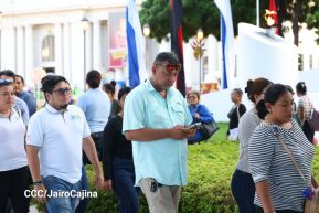 Conmemoración al Comandante Carlos Fonseca reúne a Juventud Sandinista y servidores públicos