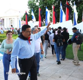 Conmemoración al Comandante Carlos Fonseca reúne a Juventud Sandinista y servidores públicos