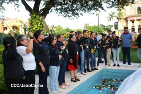 Conmemoración al Comandante Carlos Fonseca reúne a Juventud Sandinista y servidores públicos