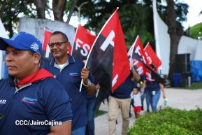 Conmemoración al Comandante Carlos Fonseca reúne a Juventud Sandinista y servidores públicos