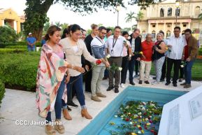 Conmemoración al Comandante Carlos Fonseca reúne a Juventud Sandinista y servidores públicos