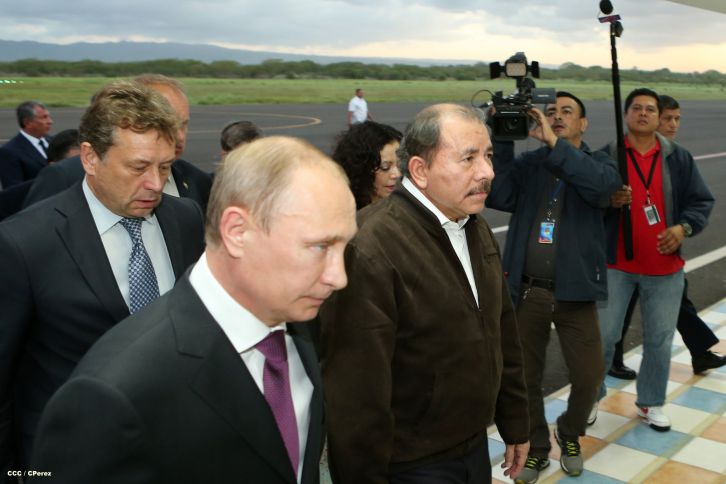 Presidente Putin realiza histórica visita a Nicaragua
