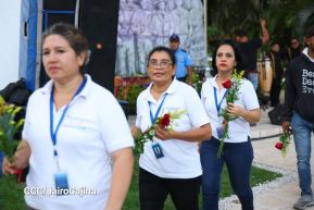 Conmemoración al Comandante Carlos Fonseca reúne a Juventud Sandinista y servidores públicos