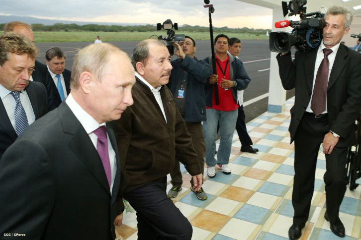 Presidente Putin realiza histórica visita a Nicaragua