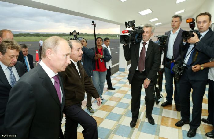 Presidente Putin realiza histórica visita a Nicaragua