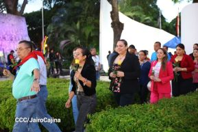 Conmemoración al Comandante Carlos Fonseca reúne a Juventud Sandinista y servidores públicos