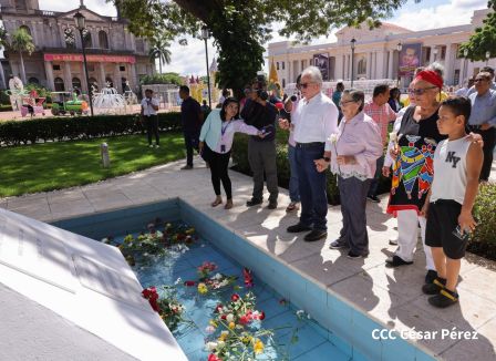 Conmemoración al Comandante Carlos Fonseca reúne a Juventud Sandinista y servidores públicos