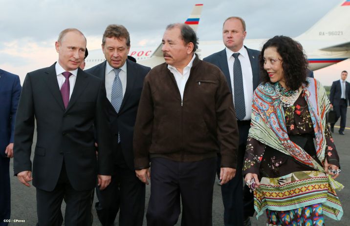 Presidente Putin realiza histórica visita a Nicaragua