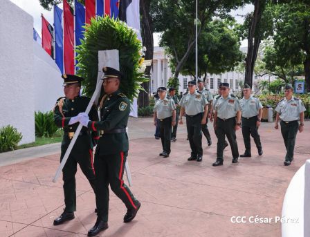 Conmemoración al Comandante Carlos Fonseca reúne a Juventud Sandinista y servidores públicos