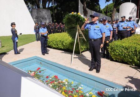 Conmemoración al Comandante Carlos Fonseca reúne a Juventud Sandinista y servidores públicos
