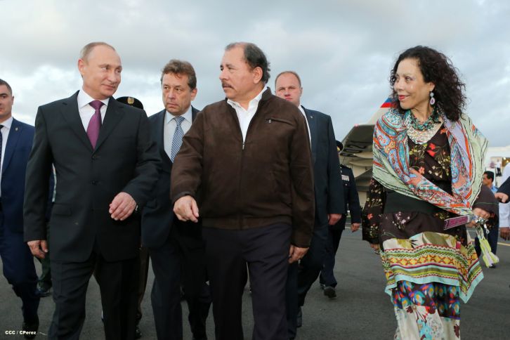 Presidente Putin realiza histórica visita a Nicaragua
