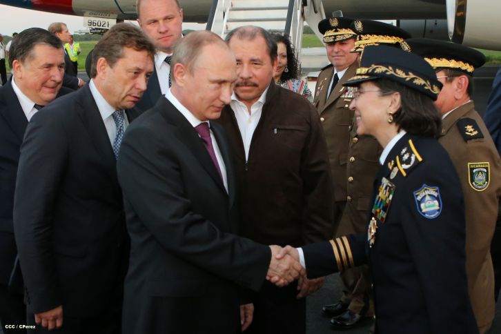Presidente Putin realiza histórica visita a Nicaragua