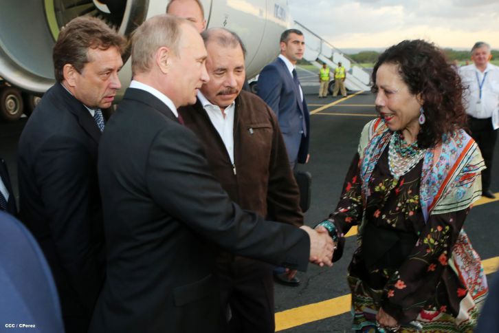 Presidente Putin realiza histórica visita a Nicaragua